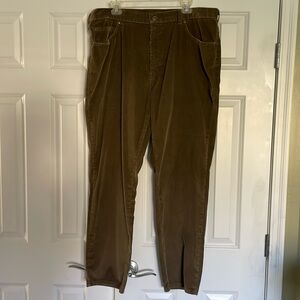LL Bean brown corduroy pants Men’s size 40x30